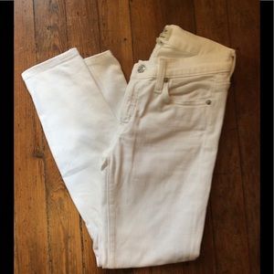 J Crew white jeans